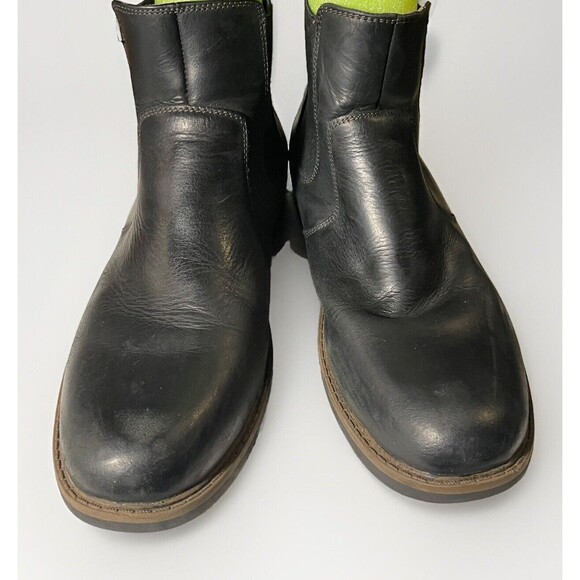 Men's Dallas Bass Ankle Boot Size 9.5 Black 79941324 - Picture 2 of 8